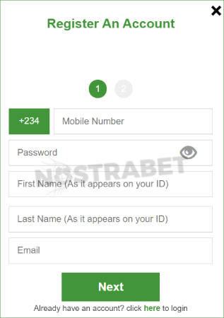 betway registration Nigeria