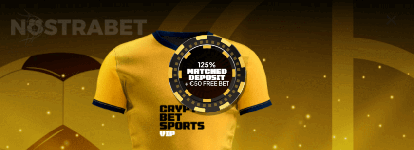 CryptoBetSports vip sports welcome bonus